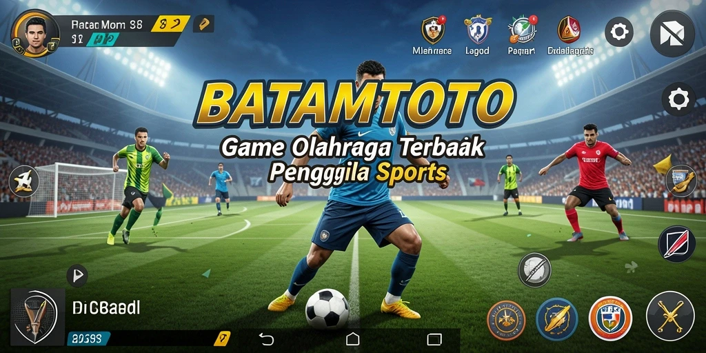 Gameplay menegangkan dalam game olahraga BATAMTOTO.