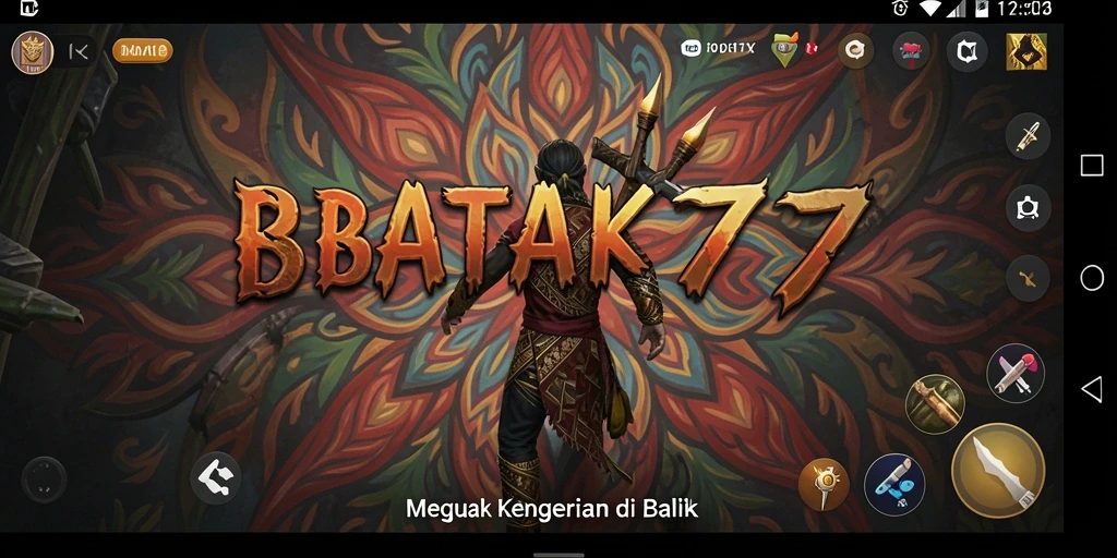 Screenshot gameplay BATIK77 yang menampilkan suasana mencekam.