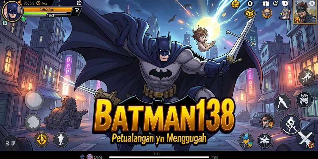 Tampilkan aksi seru dari karakter Anime dalam gameplay BATMAN138.