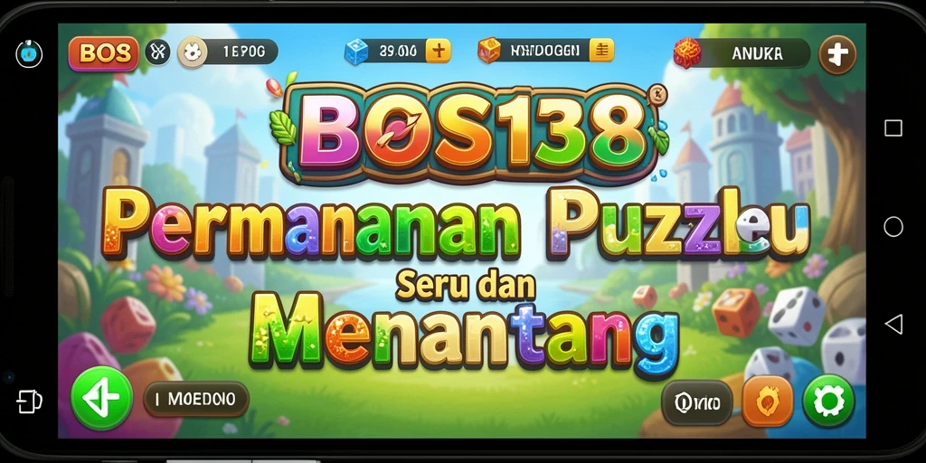 Screenshot utama BOS138 menampilkan gameplay Puzzle yang menarik.