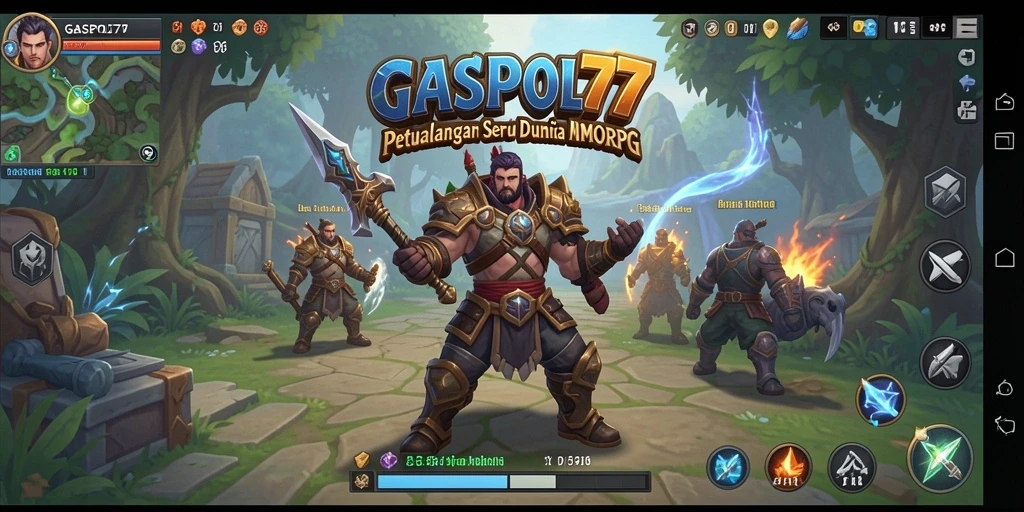 GASPOL77 menampilkan gameplay MMORPG yang menarik dengan grafis epik.
