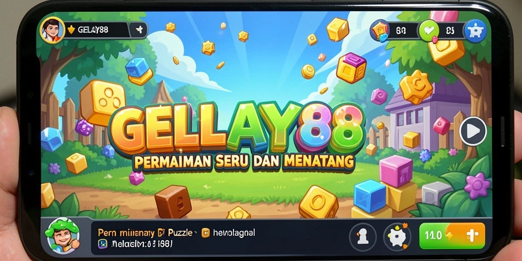 Tampilan gameplay seru dan menantang dari GELAY88.