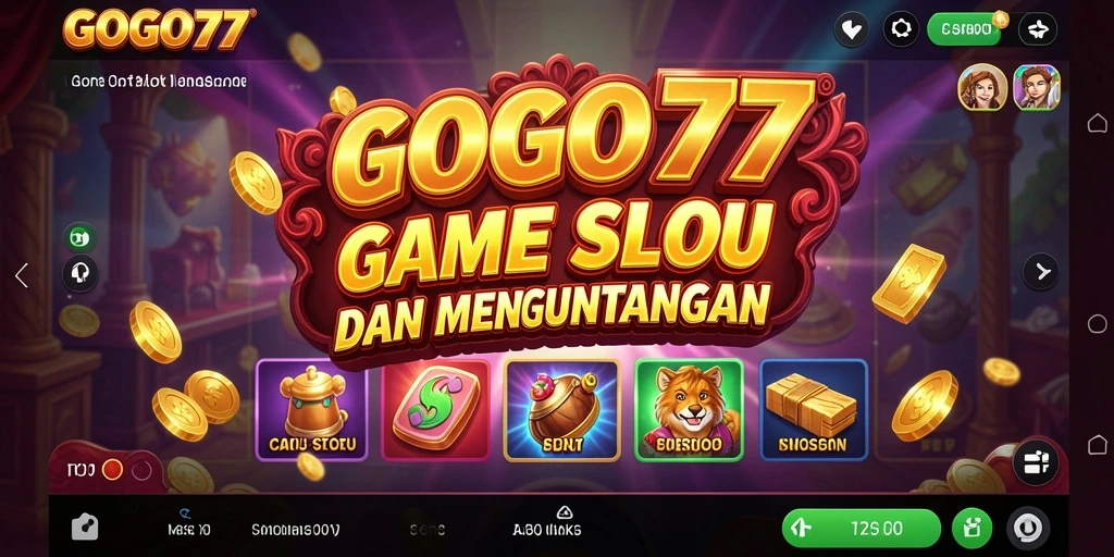 Screenshot GOGO77 menampilkan gameplay Slot yang seru dan interaktif.