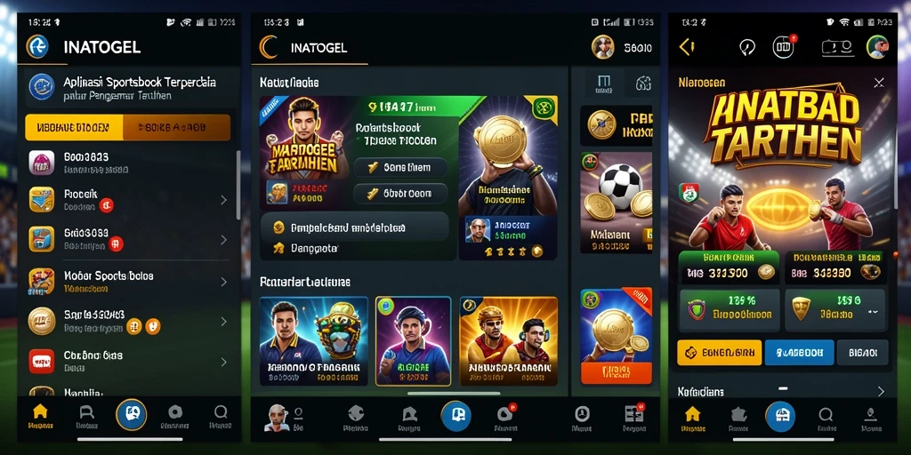Screenshot gameplay INATOGEL yang menampilkan taruhan olahraga yang menarik.