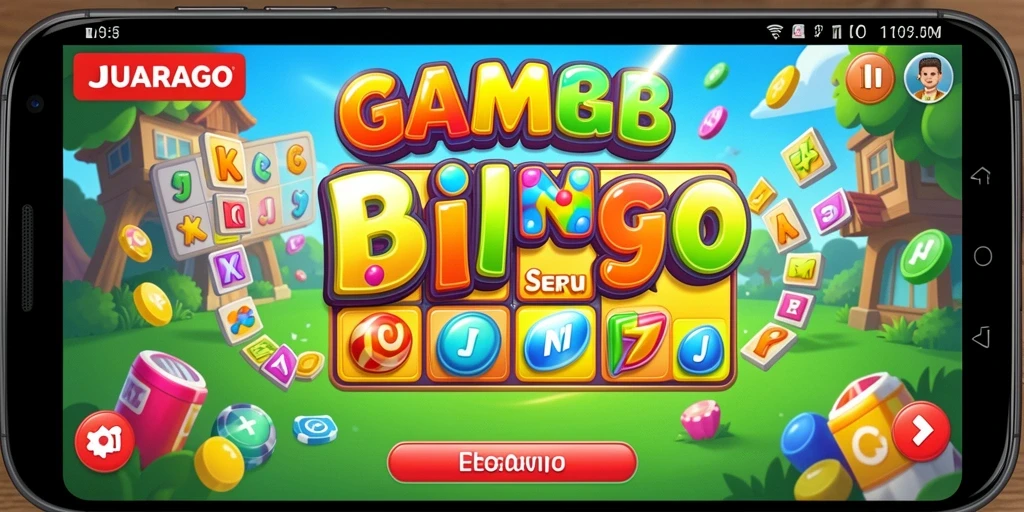 Tampilan menarik dari gameplay JUARAGO yang seru dan interaktif.