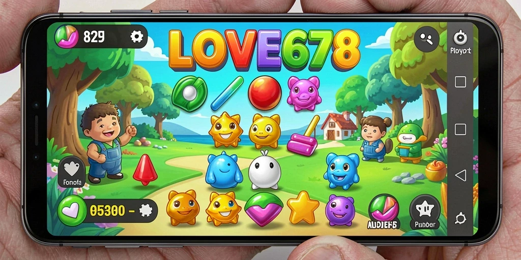 Tampilan gameplay LOVE678 yang memikat dan menantang.