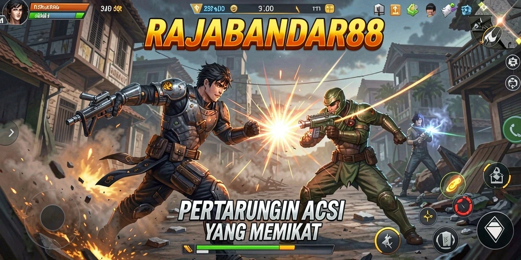 Skrinsut gameplay RAJABANDAR88 menampilkan aksi seru yang mendebarkan.
