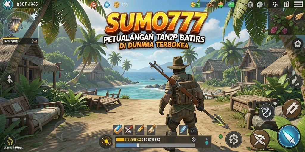 Menjelajahi dunia terbuka di SUMO777 dengan grafis menawan.