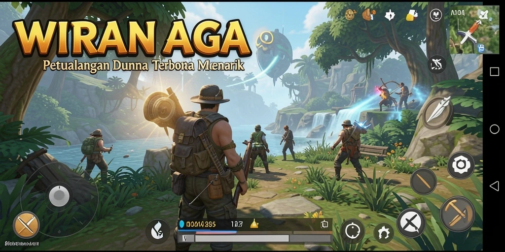 Gameplay Open World yang mendebarkan di WIRANAGA.