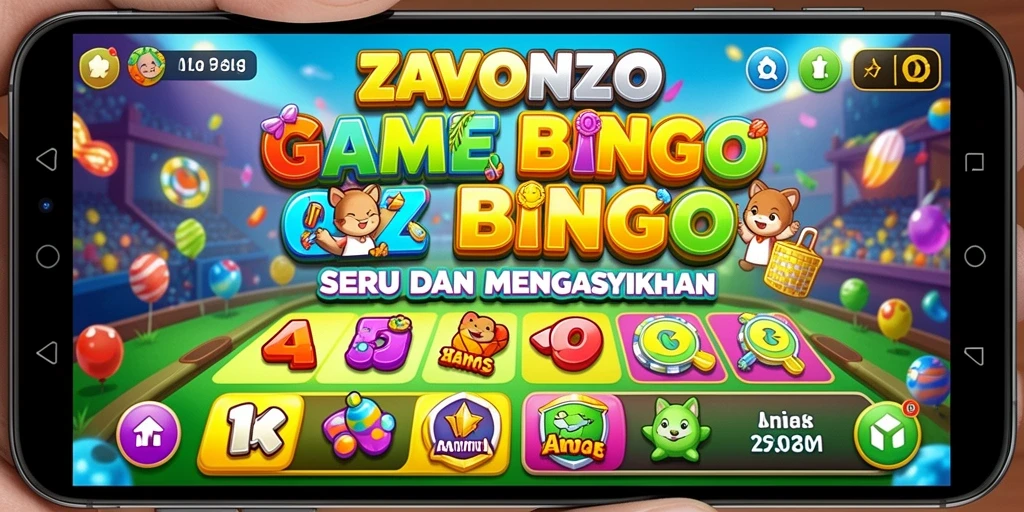 Tampilan menarik dari gameplay Bingo yang mengasyikkan.